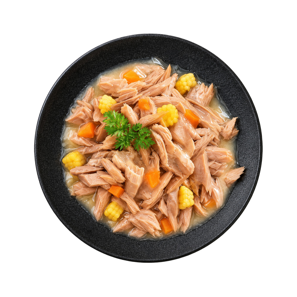 MIAMOR Feine Filets Tuńczyk z Warzywami w Sosie Karma Mokra dla Kota 12x100g